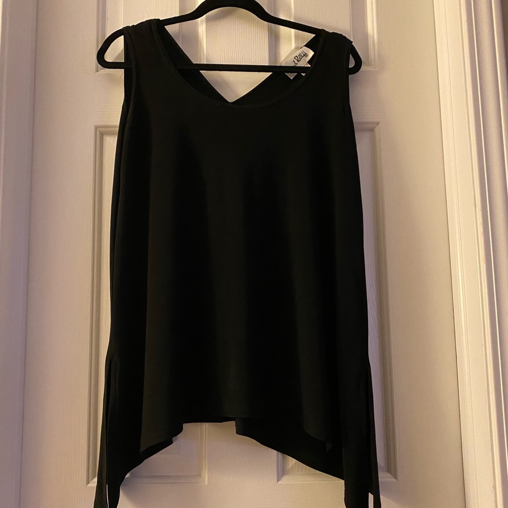 Black Joseph Ripkoff top